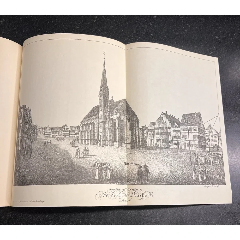 Geschichts-Daten Stuttgart – 1969 Omnitypie Facsimile – Illustrated‎ German Book